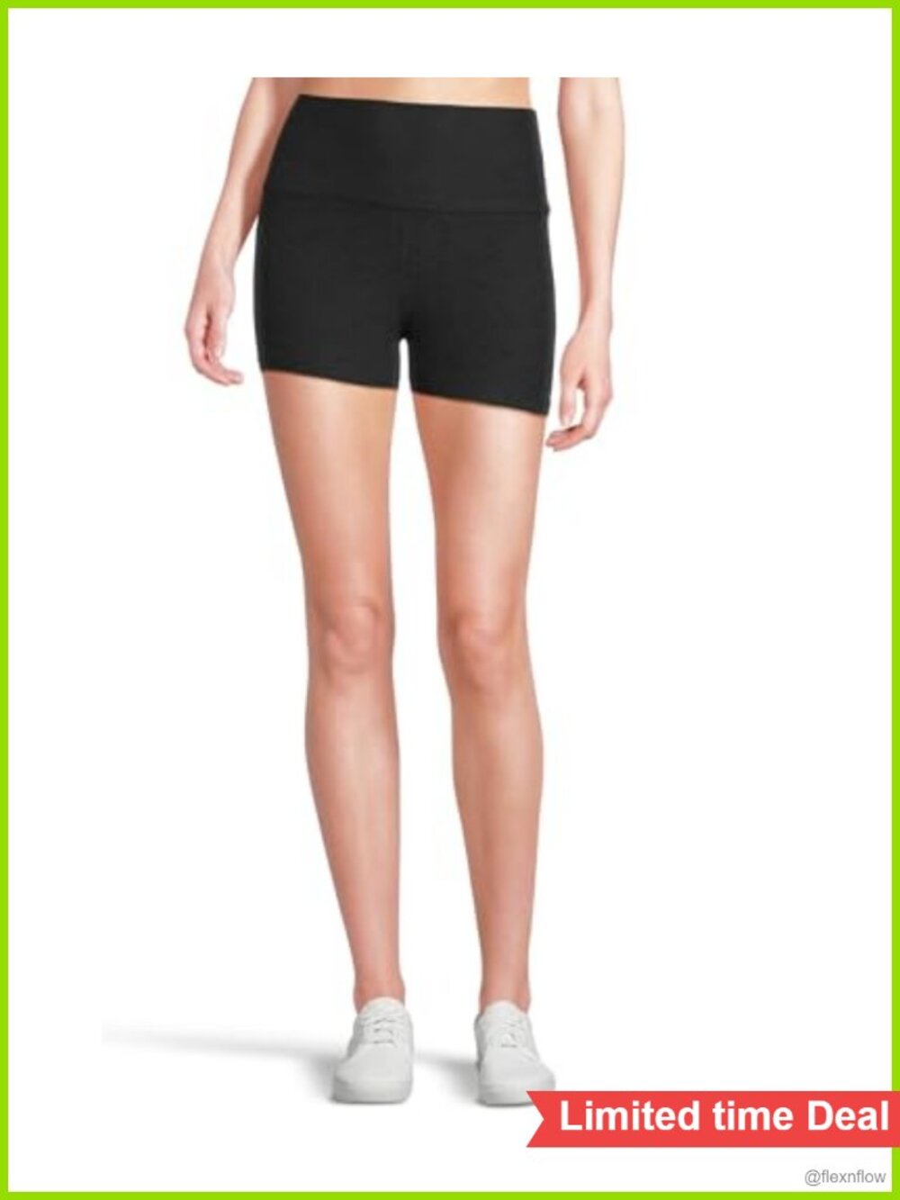 High-Waist Compression Running Shorts 3" Inseam 4-Way Stretch Spacedye